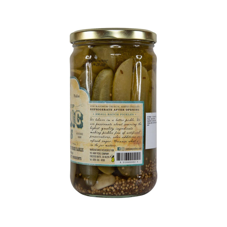 YEE-HAW PICKLE Pickles - Garlic Dills  (680g) - city'super E-Shop