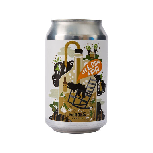 HEROES BEER Si L Dan IPA Beer (Alc 6.7%) - Collaboration with HK Brewcraft  (330mL)