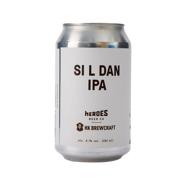 HEROES BEER Si L Dan IPA Beer (Alc 6.7%) - Collaboration with HK Brewcraft  (330mL)