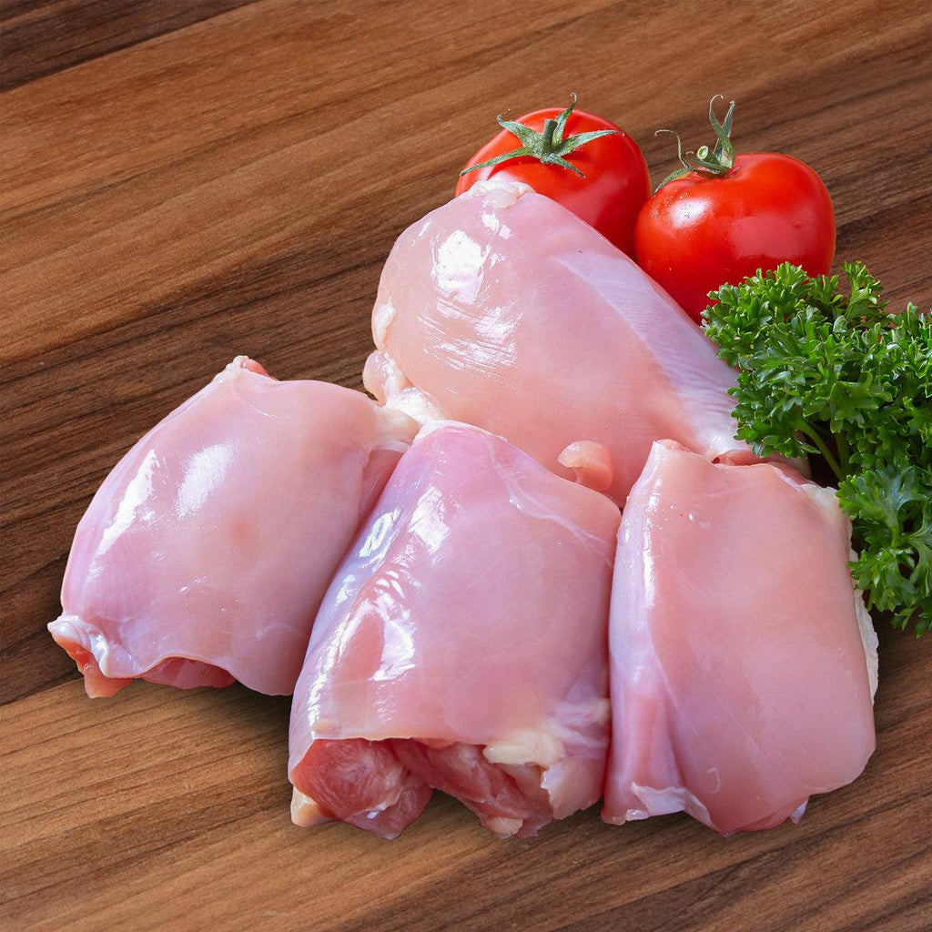 DAYLESFORD ORGANIC UK Chilled Organic Chicken Thigh Boneless Skinless  (360g)