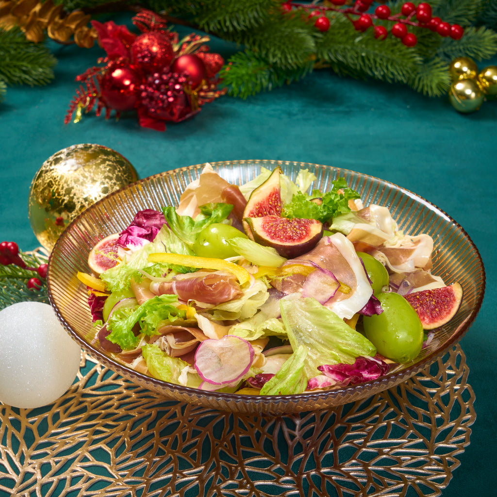 C03 RF1 Figs & Italian Ham Salad with Raspberry Dressing (800g)