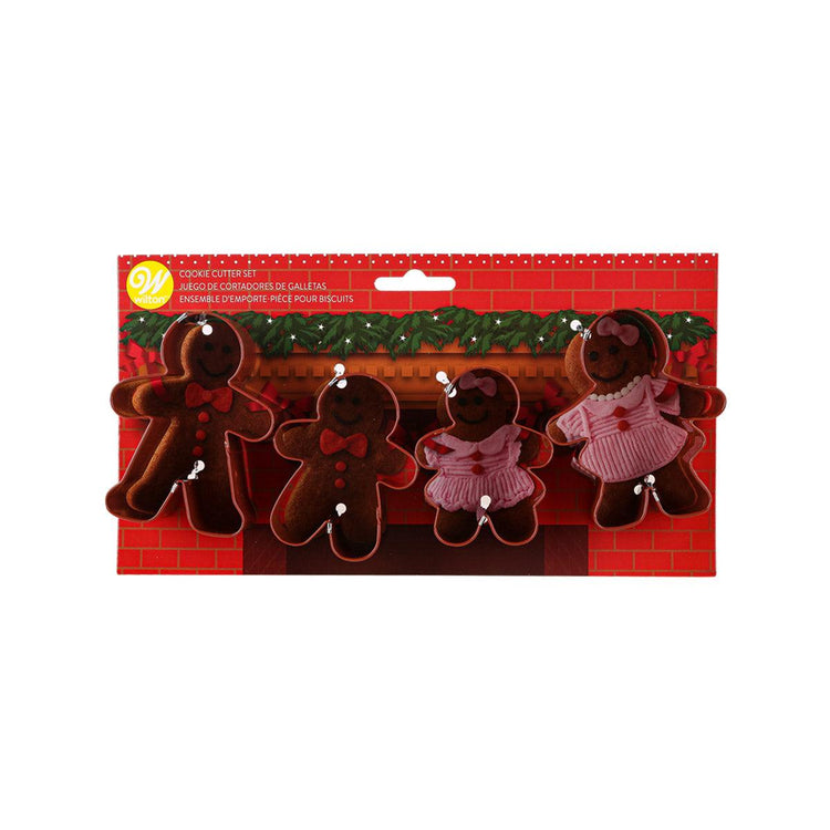 WILTON Cookie Cutter Set - Gingerbread Family  (4pcs) - city'super E-Shop