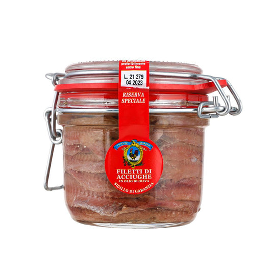VICENTEMARINO Mediterranean Sea Anchovy Fillet in Olive Oil - Large (230g) - city'super E-Shop