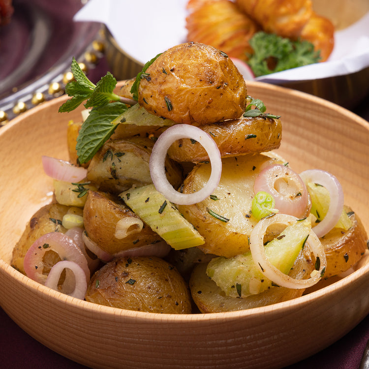 Roasted New Potatoes with Honey and Mustard (300g)